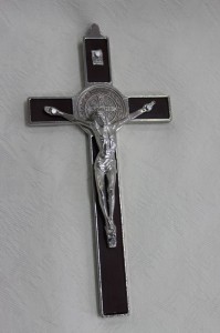Wood color with Crucifix